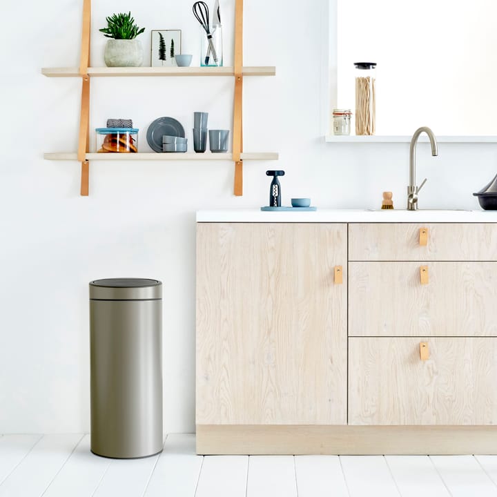 Caixote do lixo Touch Bin 30 litros - platina - Brabantia