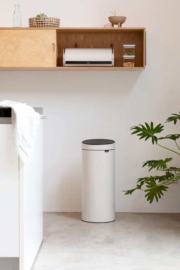 Caixote do lixo Touch Bin 30 litros - Soft beige - Brabantia