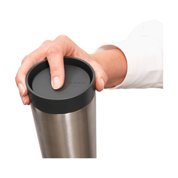 Caneca térmica 36 cl Make & Take - Cinzento escuro  - Brabantia