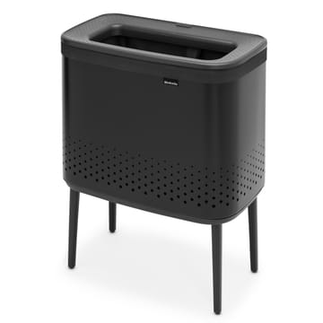 Cesto de roupa Bo 60 L - preto mate - Brabantia