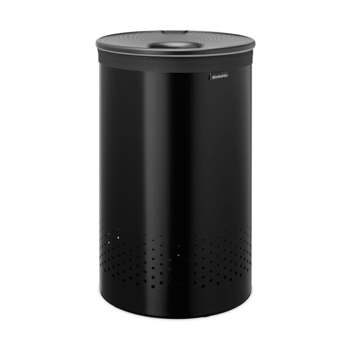 Cesto de roupa Brabantia com tampa de plástico 60 L - Preto fosco - Brabantia