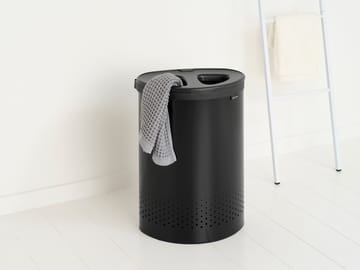 Cesto de roupa Brabantia seletor 55 L - Preto fosco - Brabantia