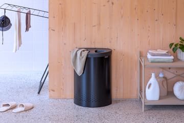 Cesto de roupa Brabantia seletor 55 L - Preto fosco - Brabantia