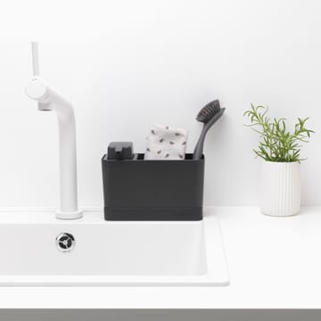 Cesto para lava louça com dispensador de sabão Brabantia - dark grey - Brabantia