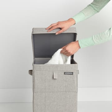 Cestos Brabantia empilháveis 35 l. - light grey - Brabantia