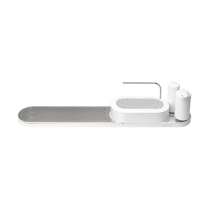 Conjunto Organizador de Pia SinkStyle 4 Peças -  Mineral Fresh White  - Brabantia