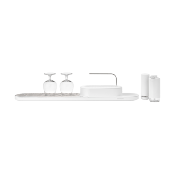 Conjunto Organizador de Pia SinkStyle 4 Peças -  Mineral Fresh White  - Brabantia