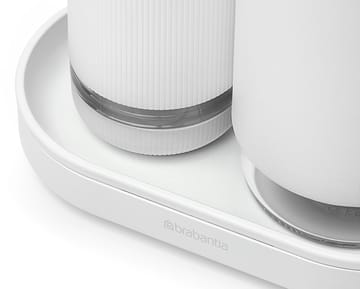  Conjunto Porta sabão/detergente SinkStyle  -  Mineral Fresh White  - Brabantia