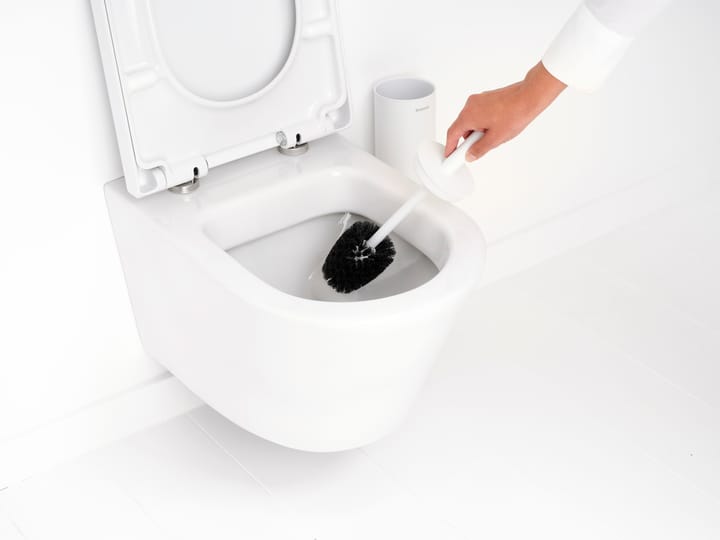 Escova WC MindSet com suporte, Mineral Fresh White Brabantia