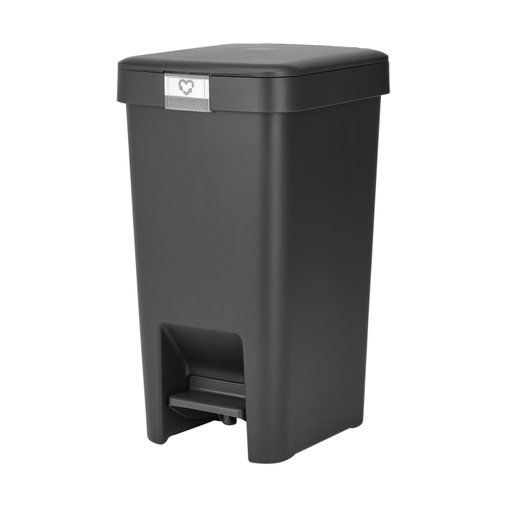 Lixeira pedal 10 L StepUp  - Cinzento escuro  - Brabantia