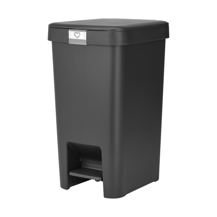 Lixeira pedal 16 L StepUp - Cinzento escuro  - Brabantia