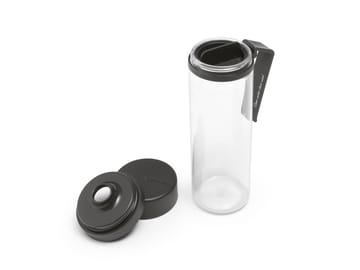 Make & Take garrafa de água com coador 0.5 L - Cinza escuro - Brabantia