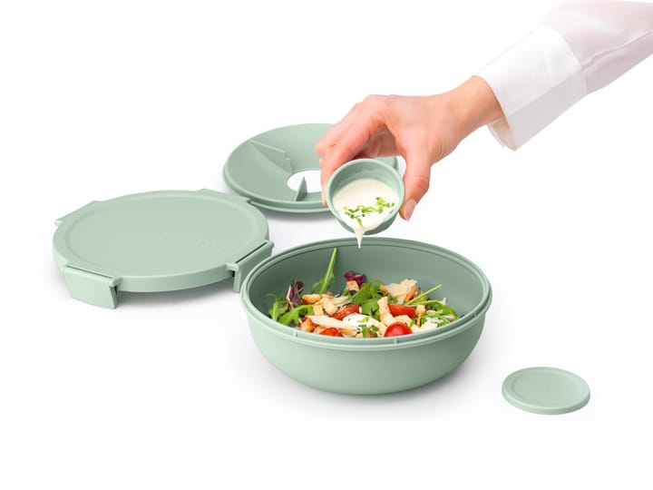 Make & Take tigela de salada 1.3 L, Verde jade Brabantia