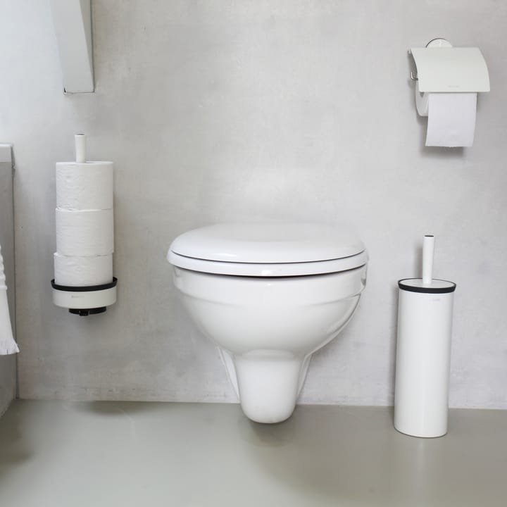 Piaçaba com suporte de parede Profile, pure white Brabantia