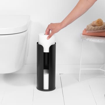 Porta-rolos de casa de banho Brabantia - preto mate - Brabantia