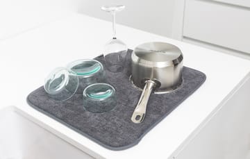 Tapete de louça miro-fibra Sinkside 47x40 cm - Cinza escuro - Brabantia