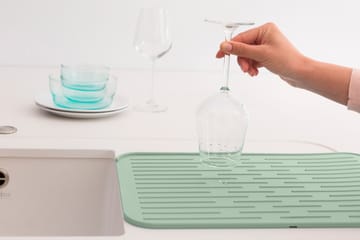 Tapete de silicone para pratos Brabantia - Jade green - Brabantia