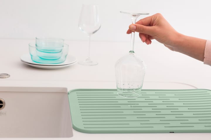 Tapete de silicone para pratos Brabantia, Jade green Brabantia