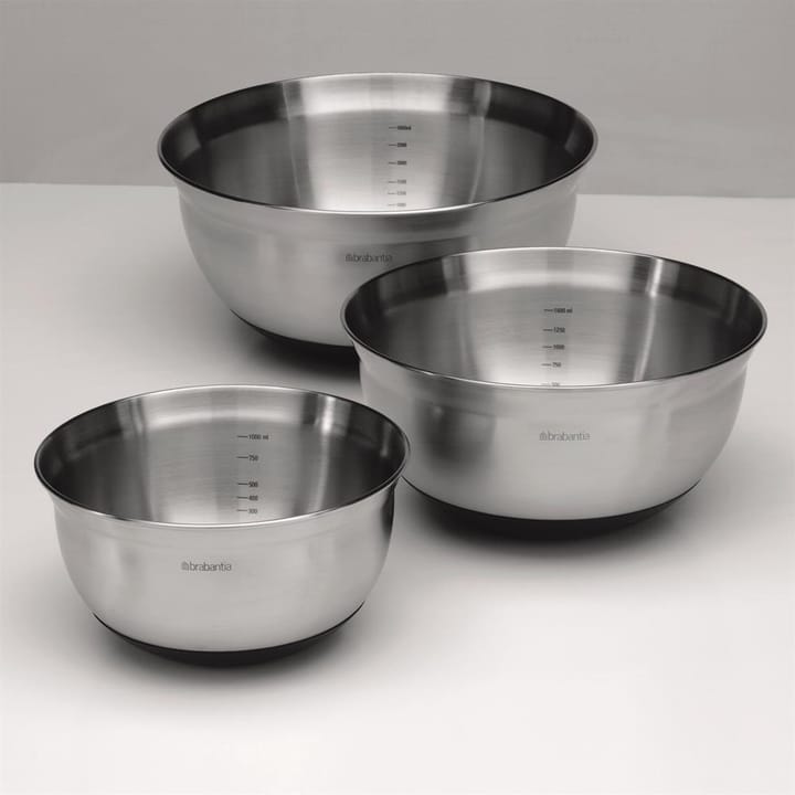 Tigela p/ mistura Brabantia, 3 un., conjunto de 3 Brabantia