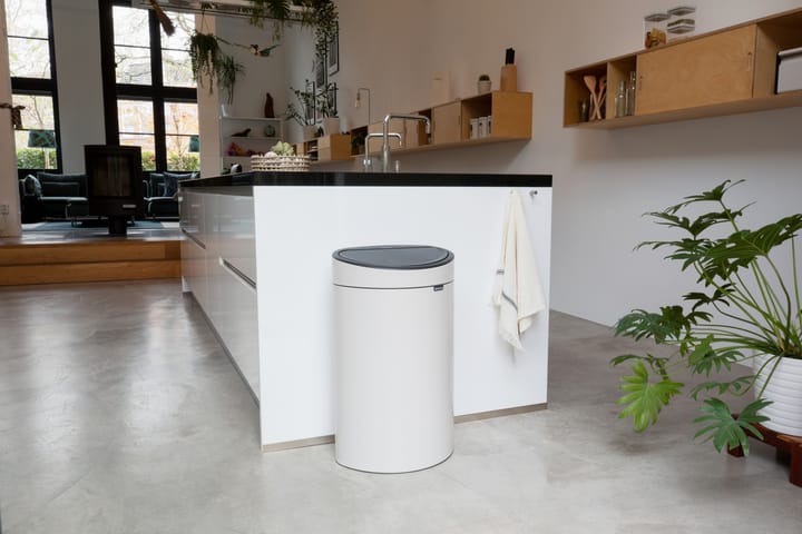 Touch Bin 40 litros - Soft beige - Brabantia