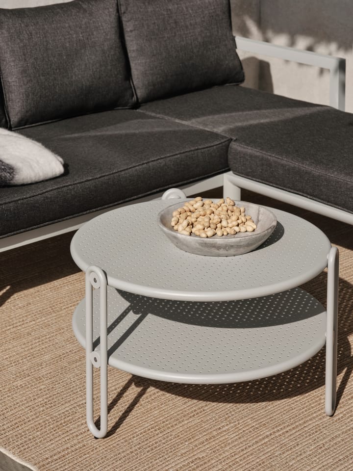 Mesa de centro Blixt, Light grey Ø85 cm Brafab