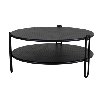 Mesa de centro Blixt - Preto Ø85 cm - Brafab