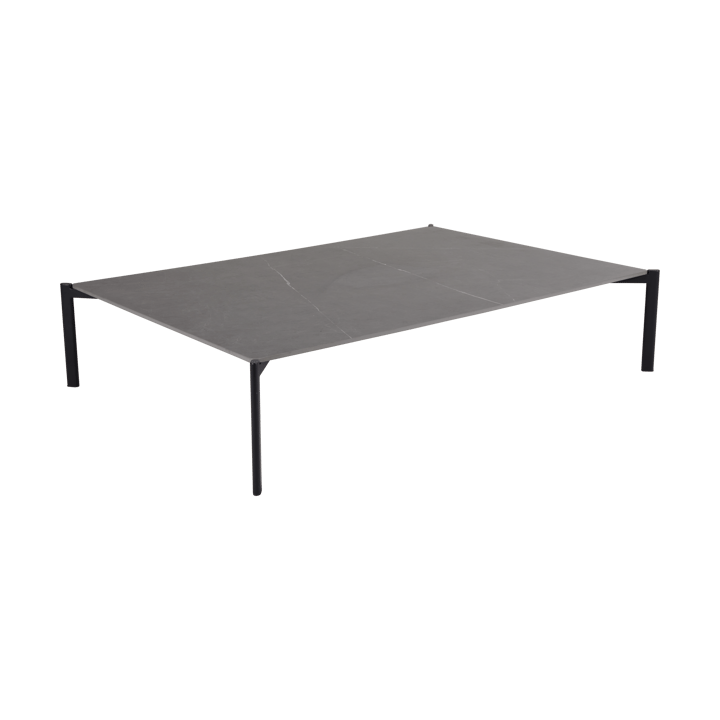 Mesa de centro Hallavara, Preto 112x162 cm Brafab