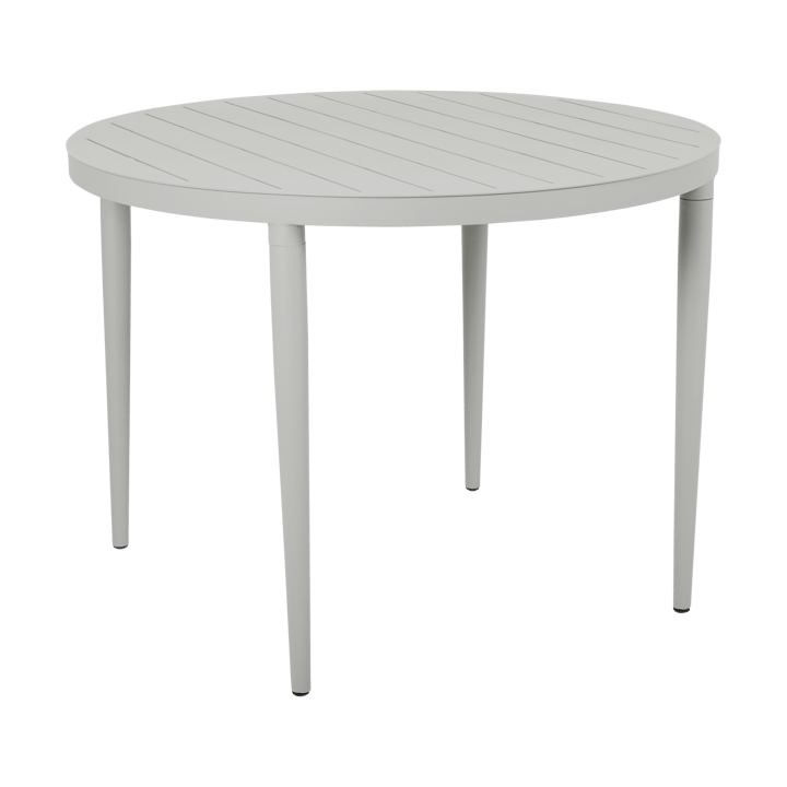 Mesa de jantar Bigby redonda - Light grey Ø100 cm - Brafab