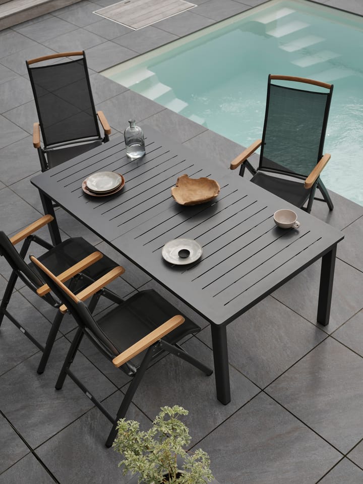 Mesa de jantar Lomma extensível, Anthracite 194-312 cm Brafab