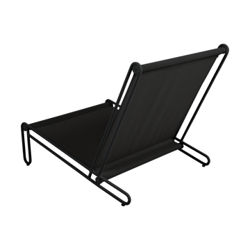 Poltrona Blixt lounge - Preto-clay beige - Brafab