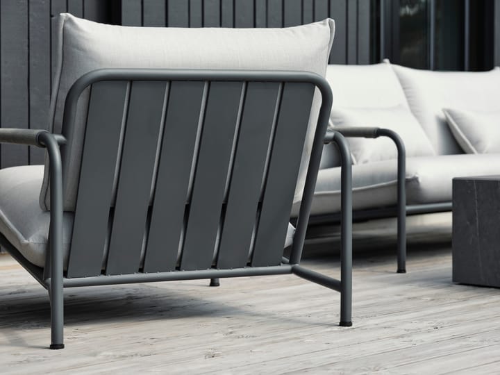 Poltrona Lerberget lounge, Anthracite-buxo Brafab