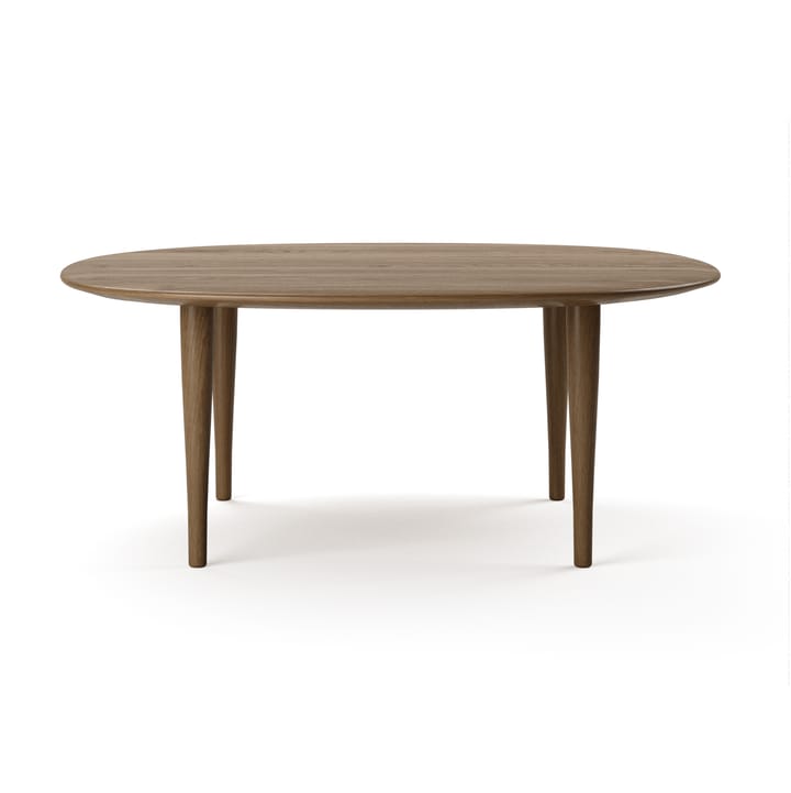 Mesa de centro Jari Ø85 cm - Verniz carvalho fumado - Brdr. Krüger