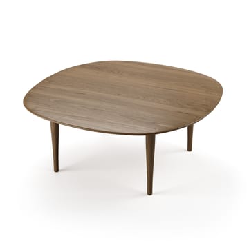 Mesa de centro Jari Ø85 cm - Verniz carvalho fumado - Brdr. Krüger