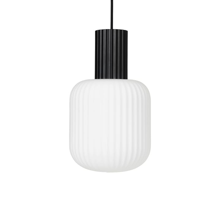 Candeeiro suspenso Lolly - preto e branco-Ø20 cm - Broste Copenhagen