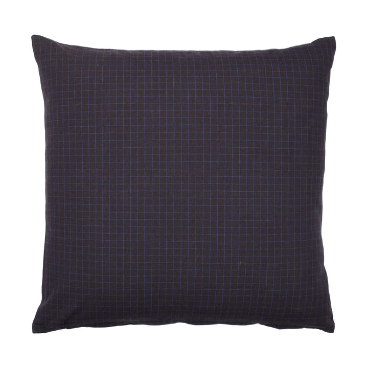 Capa de almofada Bodil 50x50 cm - Black-intense blue - Broste Copenhagen