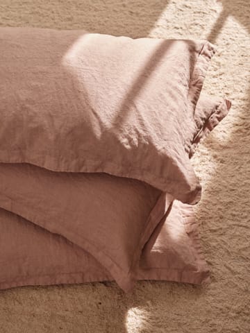 Capa de almofada Linn 60x60 cm - Mauve pink - Broste Copenhagen