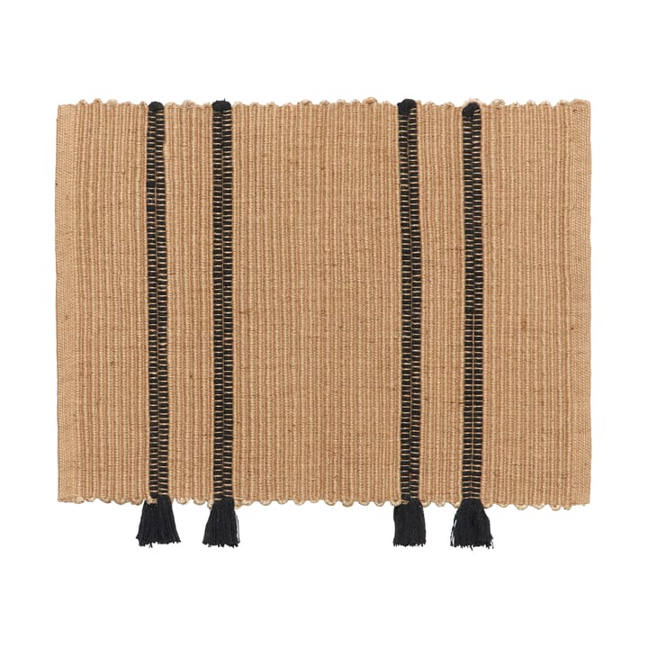 Capacho Ezra 50x70 cm - Natural-black - Broste Copenhagen