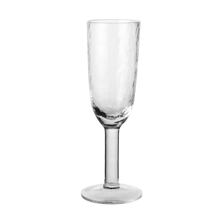 Copo de champanhe Hammered 20 cl - Claro - Broste Copenhagen