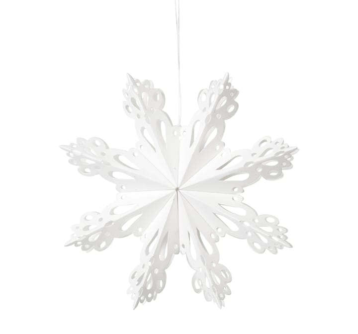 Decoração de Natal floco de neve branco - Ø15 cm - Broste Copenhagen