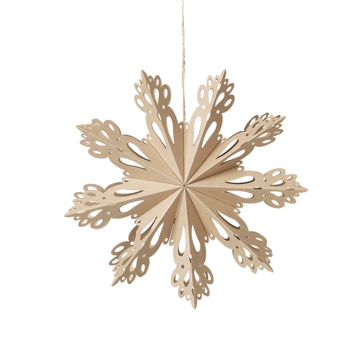 Decoração de Natal natural Snowflake - Ø30 cm - Broste Copenhagen