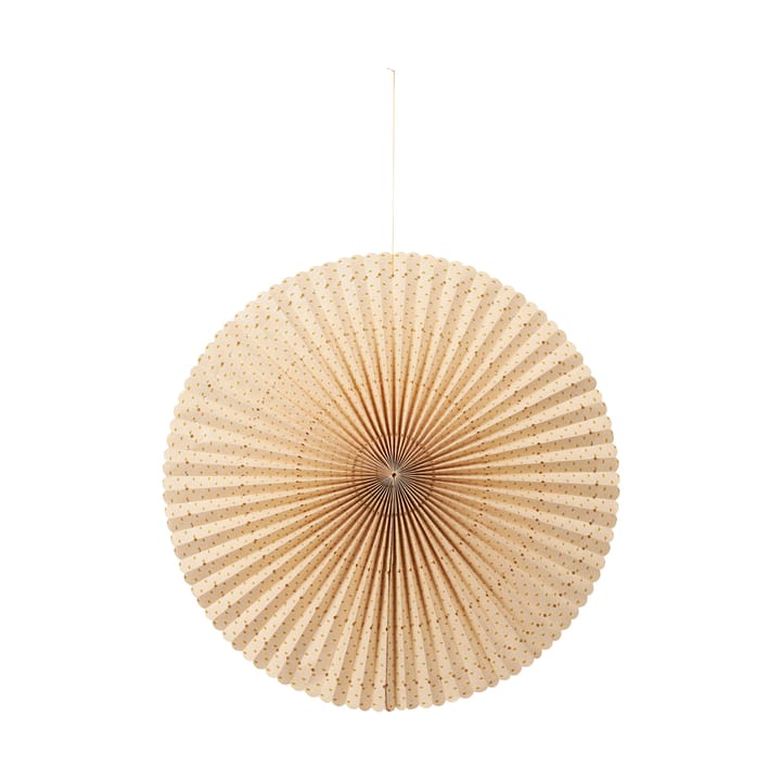 Estrela de Advento Stella rosette L Ø60 cm - Natural-harvest gold - Broste Copenhagen