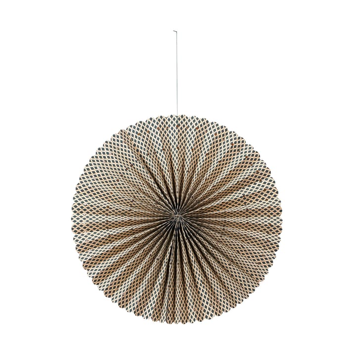 Estrela de Advento Stella rosette M Ø43 cm - Forest green-natural - Broste Copenhagen