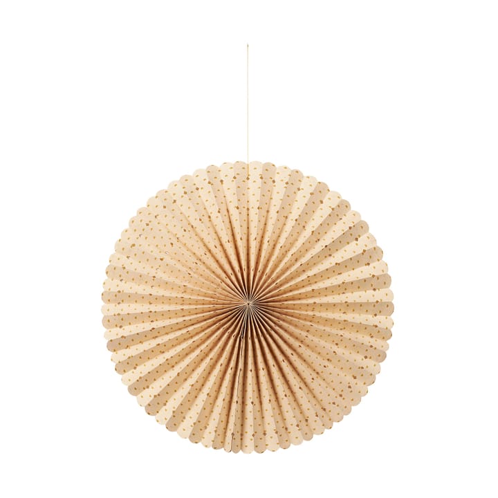 Estrela de Advento Stella rosette M Ø43 cm - Natural-harvest gold - Broste Copenhagen