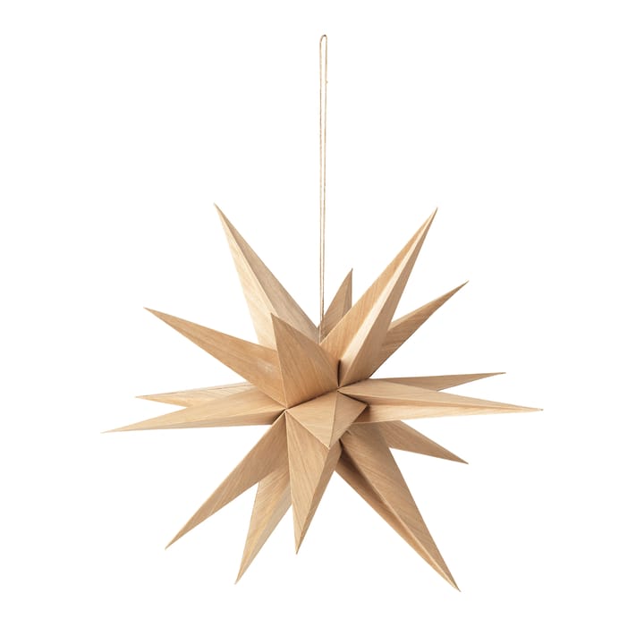 Estrela de madeira Venus Ø55 cm - Natural - Broste Copenhagen