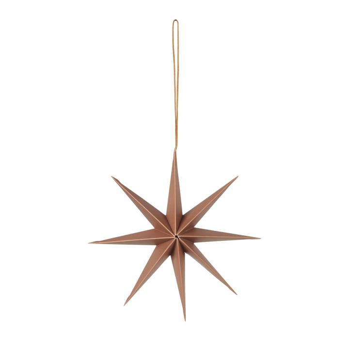 Estrela de papel Star Ø15 cm - Indian tan - Broste Copenhagen