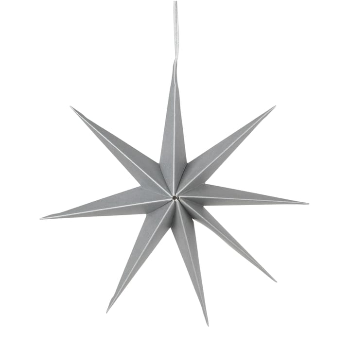 Estrela de papel Star Ø50 cm - Prata - Broste Copenhagen