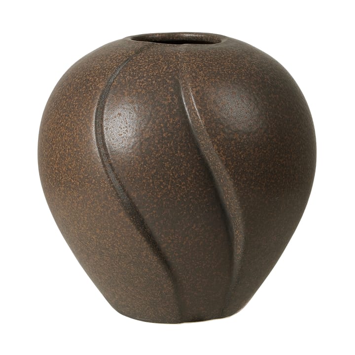 Leda vaso Ø15x15 cm - Antique brown - Broste Copenhagen