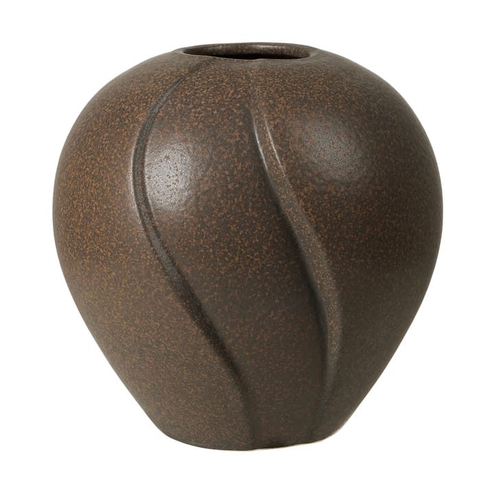 Leda vaso Ø25x25 cm - Antique brown - Broste Copenhagen