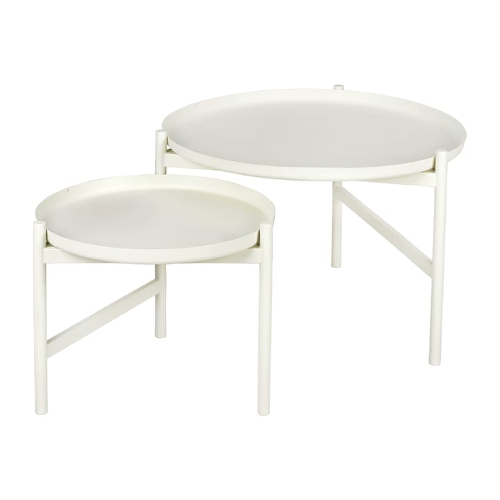 Mesa de apoio Turner table Ø70 cm - Branco - Broste Copenhagen