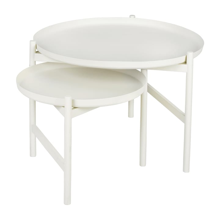 Mesa de apoio Turner table Ø70 cm - Branco - Broste Copenhagen